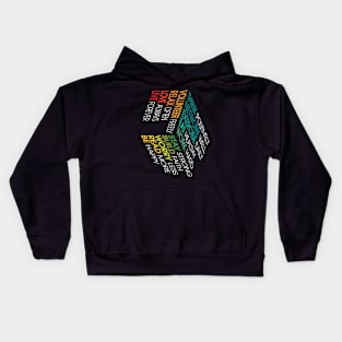 Inspirational Typography Kids Hoodie